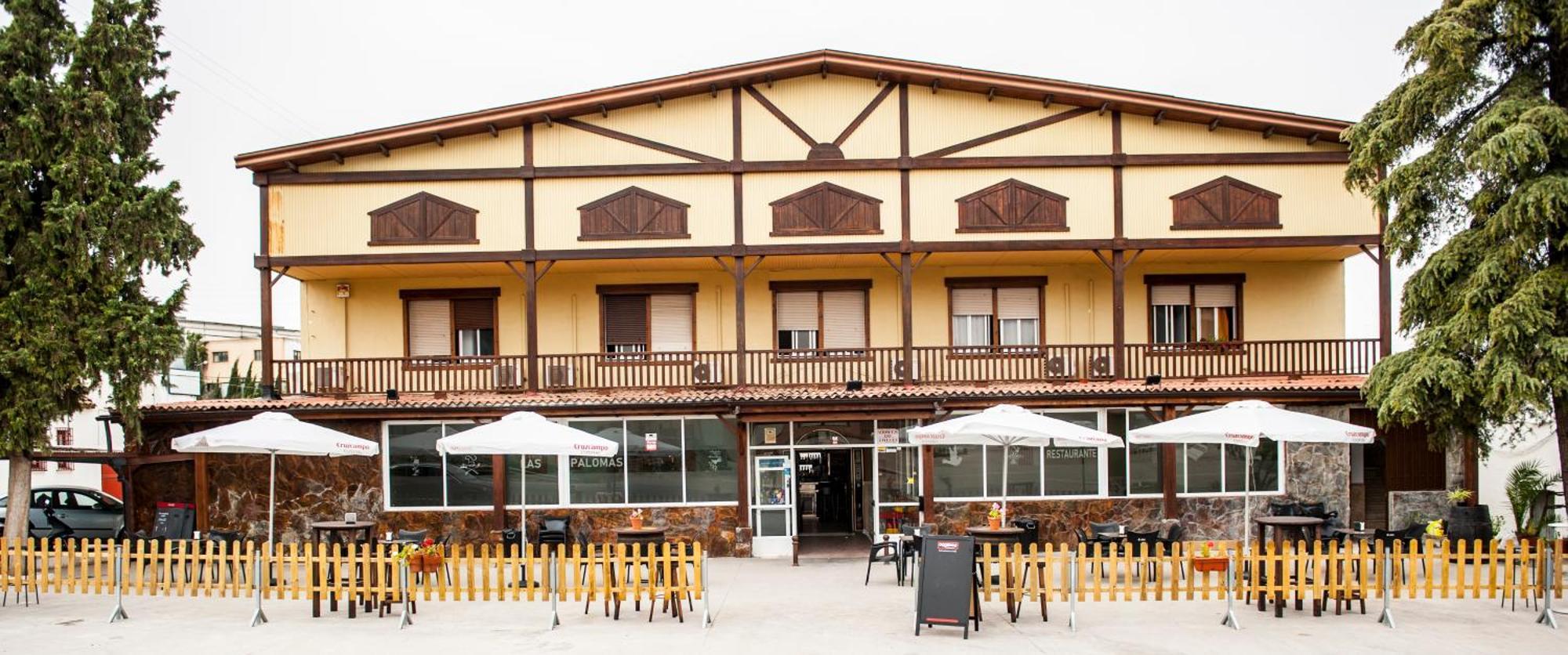 Hostal Las Palomas 卢塞纳 外观 照片